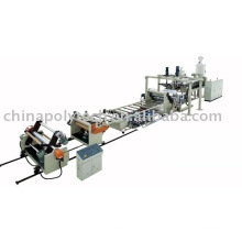 PE,ABS,PMMA multi-layer co-extrude sheet production line